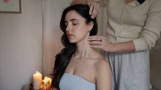 Asmr Slow Skin Tracing, Soft Brushes, Hair Brushing, Back Scratch W Jess (whisper, Real Person)