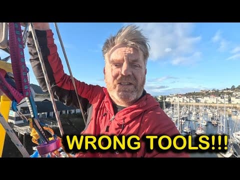 Winter Maintenance On Our Project Liveaboard Sailing Yacht - #ecoflowriver3