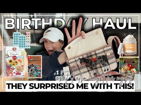 What I Got For My Birthday & Christmas 🎁 Cozy Gifts, Skincare & Surprises