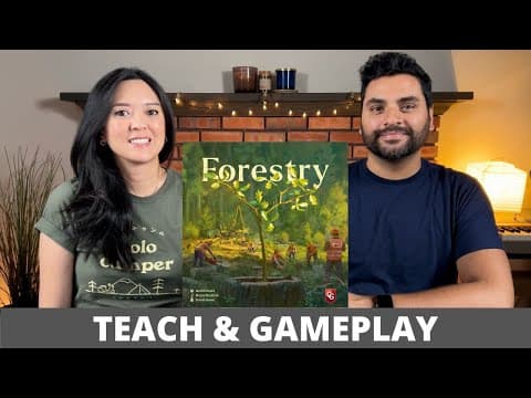 Forestry - Board Game Teach & Playthrough
