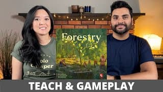 Forestry - Board Game Teach & Playthrough
