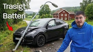 Vi Köpte En Krockad Tesla...