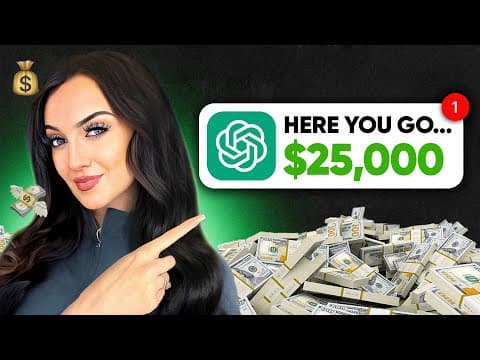 I Asked Chatgpt To Make Me A Millionaire (crazy Results)