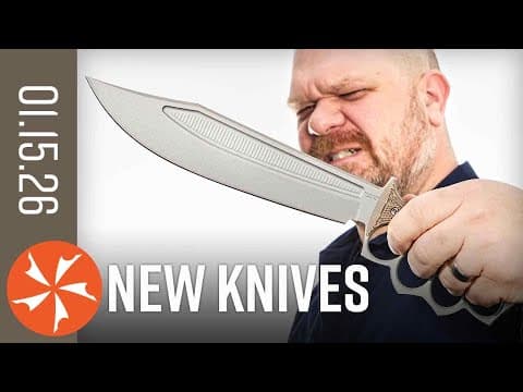 Heaps Of Attitude - New Knives January 15th, 2026 At Knifecenter