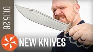 Heaps Of Attitude - New Knives January 15th, 2026 At Knifecenter