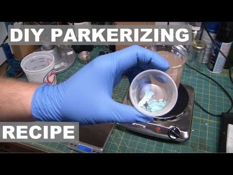 Parkerizing Steel At Home - Manganese Phosphate Coating Diy Recipe - Elementalmaker