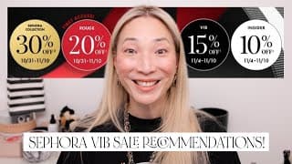 Sephora Vib Sale Recommendations! Makeup, Skincare And Fragrance!