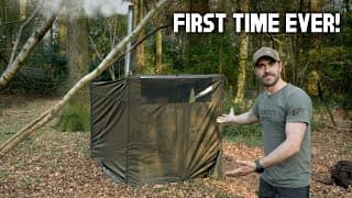 First Time Camping In The 'cube' Tent From Finland