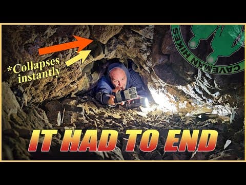 This Cave Instantly Collapses On My Head. But It Was Worth It For What We Found.