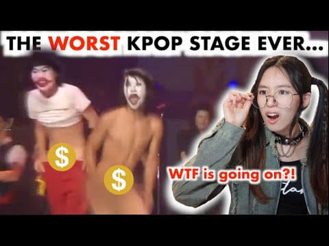 The Worst Kpop Performance Ever... (things Turned R-rated🫣)