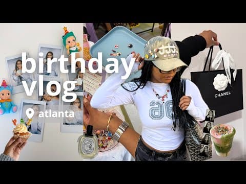 Chatty Birthday Vlog 🍰: Huge Shopping Haul, Good Eats, Hanging With Friends, Etc