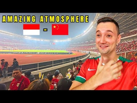 Watching Football In Indonesia Made Me Emotional (indonesia Vs China)