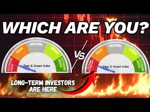 Extreme Fear In The Stock Market: Panic Or Celebration? My Plan As A Long Term Income Investor