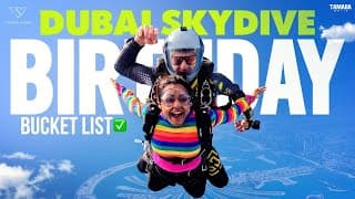 Dubai Skydive Birthday Bucket List || Vithika Sheru || Ep - 196