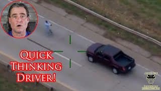 Bystanders Help Officers Stop Wanted Murderer!