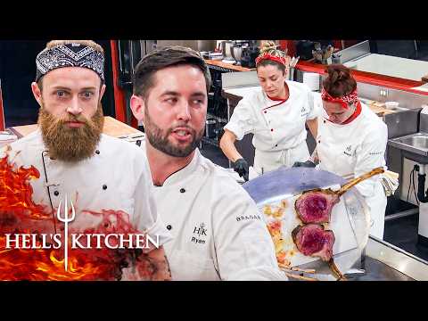 Chef Ramsay Can't Believe Raw Lamb & Inconsistent Scallops Ruin The Final | Hell's Kitchen