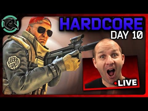 Hardcore Day 10 Live Filming - Escape From Tarkov
