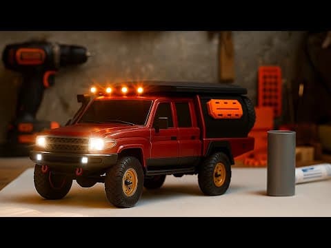 Handmade Rc Crowler From Pvc