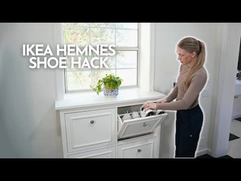 Ikea Hemnes Shoe Hack 🥾👟
