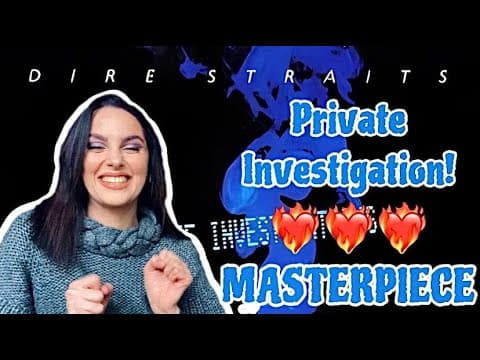 Dire Straits - Private Investigations (live On The Night, 1993) [reaction Video] | Rebeka  Budlevska