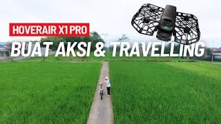 Drone Mini Kualitas Pro 2025! Review Lengkap Hoverair X1 Pro