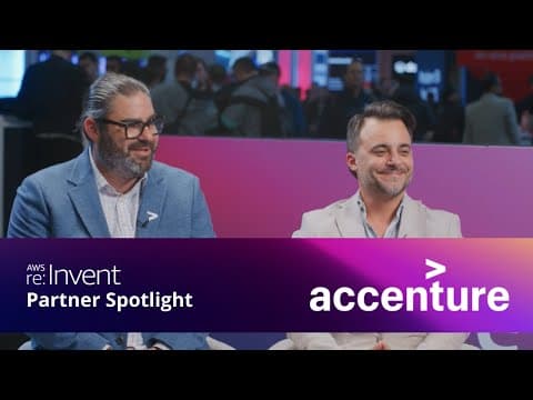 Geekwire Studios: Aws Re:invent Spotlight | Accenture: Empower Financials
