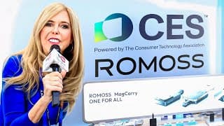 Romoss Debuts The Newest Innovations In Power At Ces 2025 | Power Banks, Stations & Chargers
