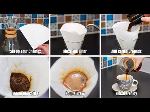 How To Use A Chemex | Step By Step Guide