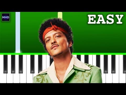 Bruno Mars - I Just Might - Easy Piano Tutorial