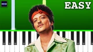 Bruno Mars - I Just Might - Easy Piano Tutorial