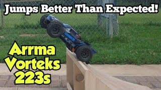 You Won’t Believe These Jumps! Arrma Vorteks 223s Punished!