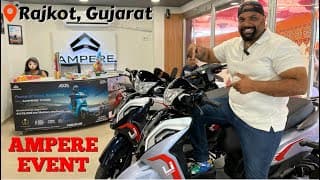 Rajkot Leading Electric Scooter Showroom | Explore Ampere Family Electric Scooters