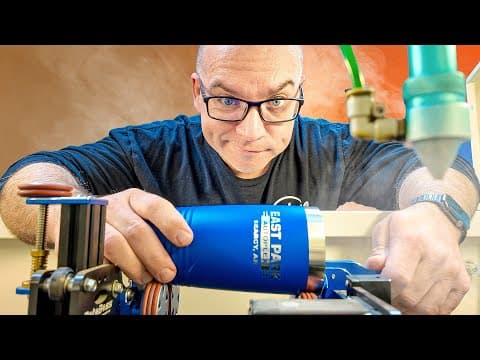 Laser Engraving Powder Coated Tumblers (thunder Nova 35)