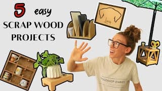 5 Easy Projects You Can Make With Scrap Wood | Scrap Wood Summer 2025