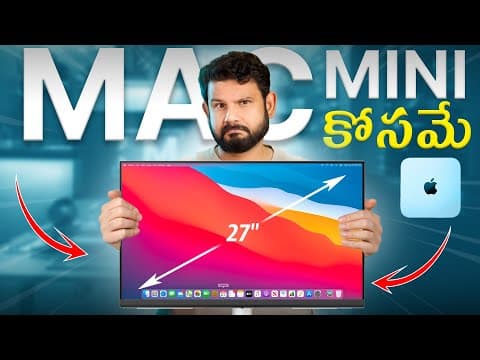 Best Monitor For Mac In Telugu | Benq Ma270u Monitor review #kmcreativezone #km #kishoremaarisetty