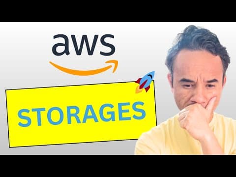Types Of  Storages In Aws