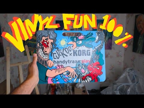 Handytraxx Play - Tutorial & Vinyl Fun 100%