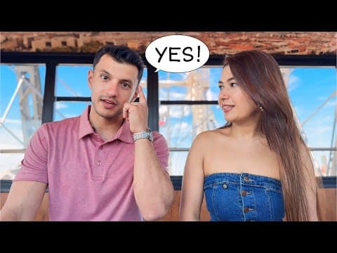 Dan Says Yes To Me For 24 Hrs 😆 | Vienna Vlog Pt 1