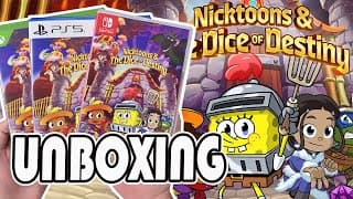 Nicktoons & The Dice Of Destiny  (ps5/switch/xsx) Unboxing