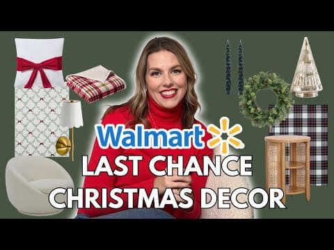 Last Chance Christmas Decor! 🤯 The Final Walmart Finds That Still Look Luxury