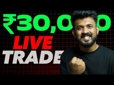 Live Bitcoin Trading With Students 💰 Made ₹30,000 Profit In Front Of Everyone!