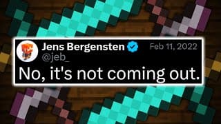 The Minecraft Update That Will Never Release.