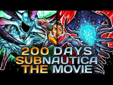 I Spent 200 Days In Subnautica 1 And Below Zero... Here's What Happened!