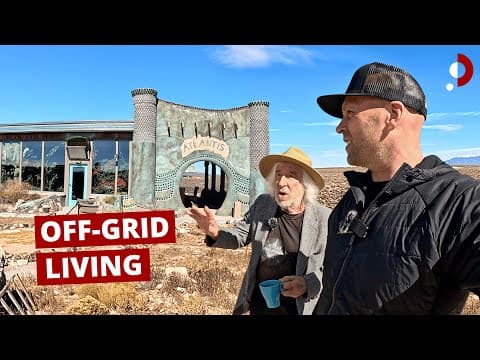 Inside The Off-grid Earthship Community In New Mexico 🇺🇸