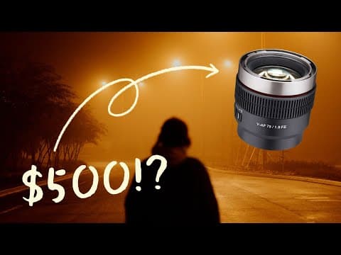 Budget Cinema Lens Test Footage | Samyang V-af Compact Cine Auto Focus Lenses