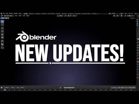 New Blender Sponsors, Board Members & Releases & More Update!