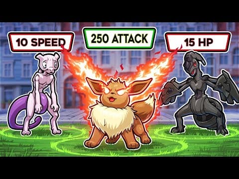 Choose Your Starter Pokemon, But They Have Random Stats!