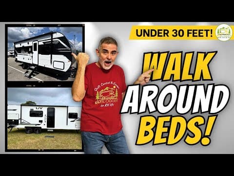 2 Great Travel Trailers With A Walk Around Bed: We Review And Compare