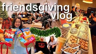 Vlog: Surprising Our Friends For Friendsgiving!!! + Besties Sleepover + Decorating For Christmas! ❤️
