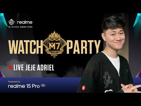 Nobar Final M7 World Championship Ae Vs Rora Ph #realme15pro5g #m7officialgamingphone